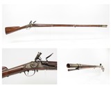 LATE 1700s to EARLY 1800s Antique American FLINTLOCK .58 Smoothbore MUSKETWonderful MILITIA STYLE Longarm - 1 of 25