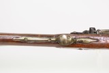 LATE 1700s to EARLY 1800s Antique American FLINTLOCK .58 Smoothbore MUSKETWonderful MILITIA STYLE Longarm - 11 of 25