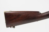 Antique CIVIL WAR European PERCUSSION Half Stock Military RIFLED Carbine
Back Action Carbine with BAYONET LUG - 6 of 22