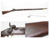 CIVIL WAR Antique PRUSSIAN POTSDAM M1809 Conversion MUSKET w/BAYONET State Armory PERCUSSION MUSKET Made circa the 1810s - 1 of 25