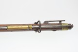 Antique Desirable Nepalese Marked BAKER Style .68 Percussion MILITARY Rifle 1830s-40s Adapted for a SOCKET BAYONET - 8 of 25
