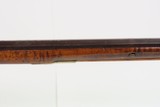SOUTHERN Antique FLINTLOCK Early 1800s Full-Stock HOMESTEAD .42 Long RifleKentucky Style AMERICAN PIONEER Long Rifle with PATCHBOX - 5 of 25
