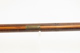 SOUTHERN Antique FLINTLOCK Early 1800s Full-Stock HOMESTEAD .42 Long RifleKentucky Style AMERICAN PIONEER Long Rifle with PATCHBOX - 11 of 25