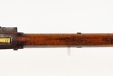 SOUTHERN Antique FLINTLOCK Early 1800s Full-Stock HOMESTEAD .42 Long RifleKentucky Style AMERICAN PIONEER Long Rifle with PATCHBOX - 13 of 25