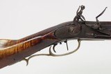 SOUTHERN Antique FLINTLOCK Early 1800s Full-Stock HOMESTEAD .42 Long RifleKentucky Style AMERICAN PIONEER Long Rifle with PATCHBOX - 7 of 25