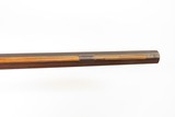 Mid-1800s Antique W.J. & R.H. SCOTT Half Stock Percussion HOMESTEAD Rifle
NEW YORK Rifle with “WARREN/& STEELE/ALBANY” Lock - 8 of 25