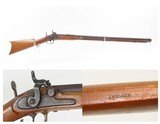 Mid-1800s Antique W.J. & R.H. SCOTT Half Stock Percussion HOMESTEAD Rifle
NEW YORK Rifle with “WARREN/& STEELE/ALBANY” Lock - 1 of 25