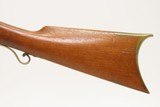 Mid-1800s Antique W.J. & R.H. SCOTT Half Stock Percussion HOMESTEAD Rifle
NEW YORK Rifle with “WARREN/& STEELE/ALBANY” Lock - 24 of 25