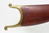 Mid-1800s Antique JOHN REIN Half Stock .40 Percussion TARGET/HUNTING Rifle
NEW YORK .40 Caliber GAME GETTING Homestead Rifle - 6 of 23