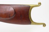 Mid-1800s Antique JOHN REIN Half Stock .40 Percussion TARGET/HUNTING Rifle
NEW YORK .40 Caliber GAME GETTING Homestead Rifle - 21 of 23