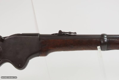 INDIAN WARS/FRONTIER Antique SPENCER M1865 Repeating SADDLE RING CARBINE1 of about 24,000 Post-Civil War Carbines Produced - Image 4 of 24