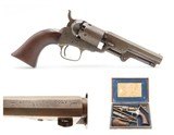 BRITISH OFFICER East Suffolk Regiment Antique COLT Model 1849 .31 Revolver
“Capt. J.S. Richardson 12th Regt” - 10 of 19