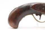 Antique AMERICAN Full-Stock KENTUCKY Style Percussion Pistol OCTAGON BARREL With Maple Stripe Stock Made Circa 1830-50s - 5 of 15