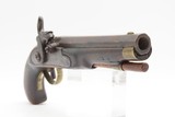 Antique AMERICAN Full-Stock KENTUCKY Style Percussion Pistol OCTAGON BARREL With Maple Stripe Stock Made Circa 1830-50s - 14 of 15