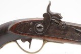 Antique AMERICAN Full-Stock KENTUCKY Style Percussion Pistol OCTAGON BARREL With Maple Stripe Stock Made Circa 1830-50s - 4 of 15