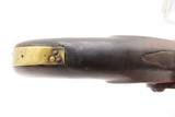 Antique AMERICAN Full-Stock KENTUCKY Style Percussion Pistol OCTAGON BARREL With Maple Stripe Stock Made Circa 1830-50s - 10 of 15