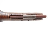 ENGRAVED Antique Mid-1800s PERCUSSION Self Defense Belt Pistol GOLCHER LOCK AMERICAN .45 Cal. Similar to the “Kentucky” Pistol - 7 of 17