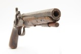 ENGRAVED Antique Mid-1800s PERCUSSION Self Defense Belt Pistol GOLCHER LOCK AMERICAN .45 Cal. Similar to the “Kentucky” Pistol - 16 of 17