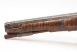 ENGRAVED Antique Mid-1800s PERCUSSION Self Defense Belt Pistol GOLCHER LOCK AMERICAN .45 Cal. Similar to the “Kentucky” Pistol - 13 of 17
