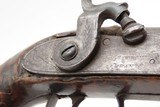 ENGRAVED Antique Mid-1800s PERCUSSION Self Defense Belt Pistol GOLCHER LOCK AMERICAN .45 Cal. Similar to the “Kentucky” Pistol - 6 of 17