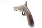 ENGRAVED Antique Mid-1800s PERCUSSION Self Defense Belt Pistol GOLCHER LOCK AMERICAN .45 Cal. Similar to the “Kentucky” Pistol - 17 of 17