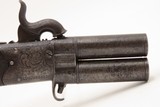 FACTORY ENGRAVED Antique WESTLEY RICHARDS Swivel Breech Percussion PISTOL
RARE Double Barrel with SCREW OFF BARRELS - 11 of 15