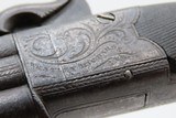 FACTORY ENGRAVED Antique WESTLEY RICHARDS Swivel Breech Percussion PISTOL
RARE Double Barrel with SCREW OFF BARRELS - 9 of 15