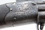 FACTORY ENGRAVED Antique WESTLEY RICHARDS Swivel Breech Percussion PISTOL
RARE Double Barrel with SCREW OFF BARRELS - 12 of 15