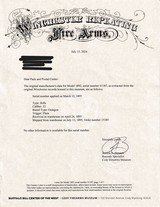 LETTERED 1895 Antique WINCHESTER M1892 Lever Action .32 WCF REPEATING RIFLE OCTAGON BARREL Rifle with FACTORY LETTER - 24 of 25