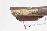 ENGRAVED w/ INLAY Antique European WHEELLOCK Sporting FAMOUS ARM Collection Fascinating 17th Century Weapon SCRIMSHAWED MOUNTS - 6 of 24