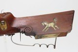 ENGRAVED w/ INLAY Antique European WHEELLOCK Sporting FAMOUS ARM Collection Fascinating 17th Century Weapon SCRIMSHAWED MOUNTS - 22 of 24