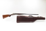 CASED & FACTORY ENGRAVED Antique PARKER BROTHERS SxS Grade 2 Hammer Shotgun 1 of 7,582 HAMMER GUNS Made in GH GRADE 2 - 22 of 25