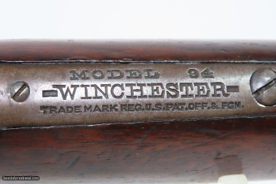 1922 mfg. WINCHESTER M94 .30 WCF Lever Action C&R HUNTING/SPORTING RifleRoaring Twenties REPEATING RIFLE in .30-30 Caliber - Image 19 of 25