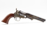 Very Nice ANTEBELLUM Antique Pre-CIVIL WAR COLT M1849 Perc. POCKET Revolver 1856 mfg. Civil War Revolver w/GLASS DISPLAY CASE - 3 of 18