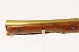 WAR of 1812 Era Antique BRASS BARRELED London Proofed FLINTLOCK BLUNDERBUSS 200+ Year Old WAR of 1812 Close Range Weapon! - 15 of 20