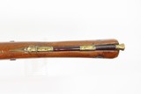 WAR of 1812 Era Antique BRASS BARRELED London Proofed FLINTLOCK BLUNDERBUSS 200+ Year Old WAR of 1812 Close Range Weapon! - 7 of 20
