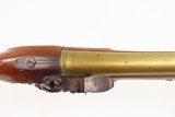 WAR of 1812 Era Antique BRASS BARRELED London Proofed FLINTLOCK BLUNDERBUSS 200+ Year Old WAR of 1812 Close Range Weapon! - 11 of 20