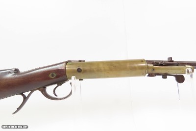 WILLIAM STEIN Antique NEW JERSEY Lever Cock .28/7mm Tip-Up GALLERY Air GunUNDERLEVER Wind Gun INDOOR TARGET SHOOTING/HUNTING - Image 4 of 19