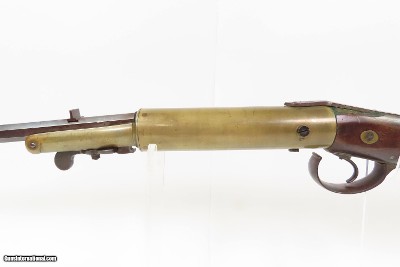 WILLIAM STEIN Antique NEW JERSEY Lever Cock .28/7mm Tip-Up GALLERY Air GunUNDERLEVER Wind Gun INDOOR TARGET SHOOTING/HUNTING - Image 16 of 19