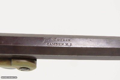 WILLIAM STEIN Antique NEW JERSEY Lever Cock .28/7mm Tip-Up GALLERY Air GunUNDERLEVER Wind Gun INDOOR TARGET SHOOTING/HUNTING - Image 13 of 19