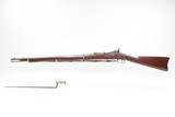 1869 Mfg. INDIAN WARS Antique U.S. SPRINGFIELD M1868 TRAPDOOR Rifle BAYONET Post-CIVIL WAR Single Shot MILITARY BREECH LOADER - 24 of 25