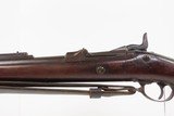 INDIAN WARS Antique U.S. SPRINGFIELD M1879 Breech Loader TRAPDOOR w/BAYONET With SOCKET BAYONET and LEATHER SLING - 24 of 25