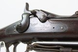 INDIAN WARS Antique U.S. SPRINGFIELD M1879 Breech Loader TRAPDOOR w/BAYONET With SOCKET BAYONET and LEATHER SLING - 7 of 25
