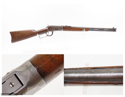 1910 mfg. WINCHESTER M1894 .25-35 WCF Lever Action SADDLE RING CARBINE C&R
SMALL to MEDIUM Size GAME GETTER Repeater