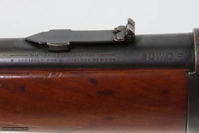 1913 mfg. WINCHESTER M1894 .30 WCF Lever Action SR Carbine C&R DEER HUNTERICONIC Hunting/Sporting Rifle in .30-30 Caliber - Image 23 of 25