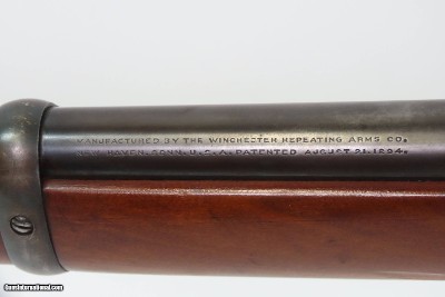 1913 mfg. WINCHESTER M1894 .30 WCF Lever Action SR Carbine C&R DEER HUNTERICONIC Hunting/Sporting Rifle in .30-30 Caliber - Image 22 of 25