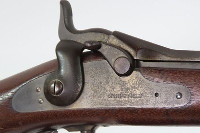 INDIAN WARS Antique U.S. SPRINGFIELD M1879 Breech Load TRAPDOOR w/CARTOUCHE Master Armorer SAMUEL W. PORTER Inspected - Image 9 of 25