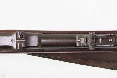 INDIAN WARS Antique U.S. SPRINGFIELD M1879 Breech Load TRAPDOOR w/CARTOUCHE Master Armorer SAMUEL W. PORTER Inspected - Image 20 of 25