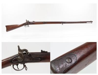 CIVIL WAR Dated Antique PROVIDENCE TOOL CO. U.S. M1861 “Everyman’s” Rifle
1863 Dated UNION MILITARY Percussion Longarm