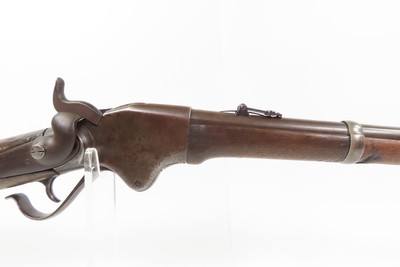 Iconic CIVIL WAR/FRONTIER Antique M1860 SPENCER SR Carbine “UNFORGIVEN”Early Repeater Famous During CIVIL WAR & WILD WEST - Image 4 of 21